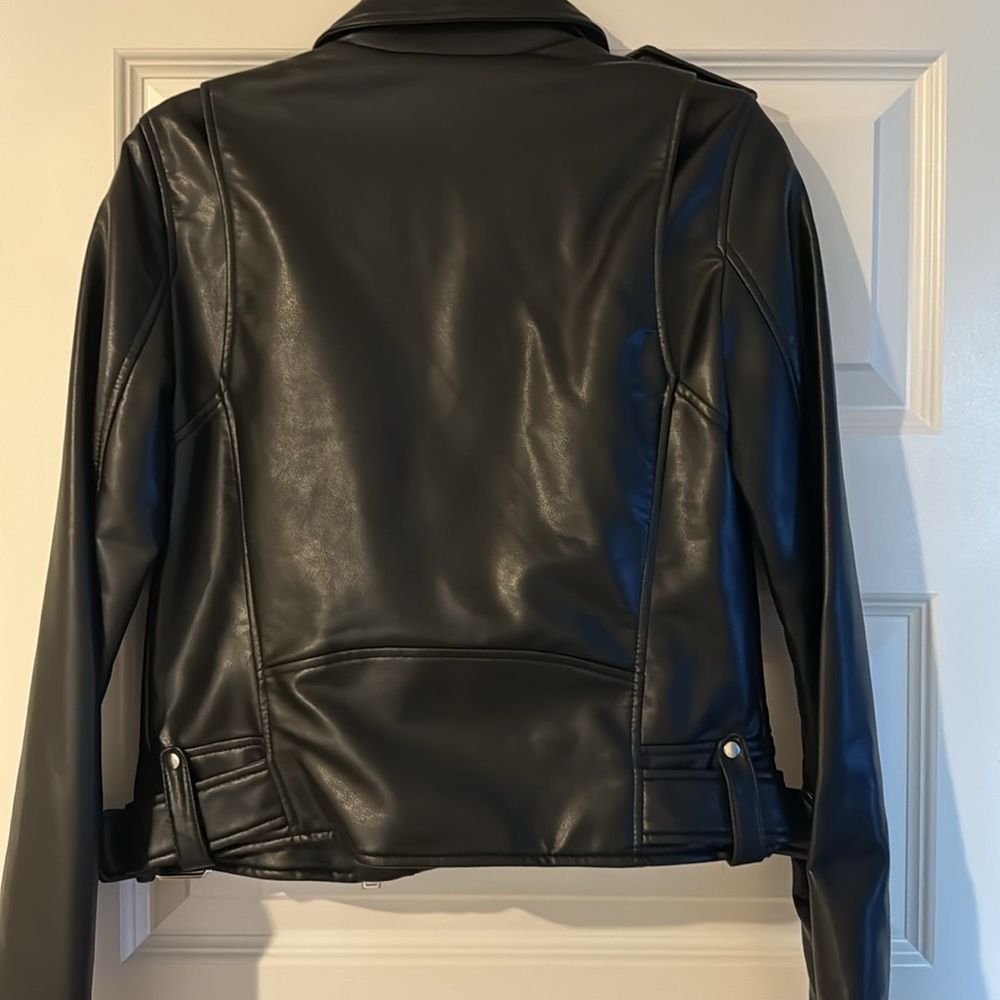 Zara Faux Leather Jacket NWT Size XS - Picture 12 of 14